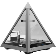  Корпус Azza Pyramid L черный/серебристый (CSAZ-804L Pyramid) без БП ATX 6x120mm 2xUSB3.0 audio bott PSU 