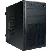  Корпус Inwin EMR065BL (6193033) черный без БП mATX 2xUSB2.0 2xUSB3.0 audio 
