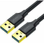 Кабель UGREEN US128 90576 USB-A 3.0 Male to Male Cable 3m Black 
