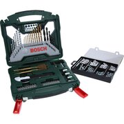  Набор бит и сверл Bosch X-line 50 Titanium 2607017523 по дер/мет/бет (223пред.) для шуруповертов/дрелей 