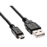  Кабель TELECOM TC6911BK-1.0M USB2/Mini USB 1m 
