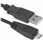  Кабель Defender USB08-06 (87459) USB2.0 для соединения USB2.0 AM-MicroBM 1.8м PolyBag 