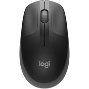  Мышь Logitech M190 (910-005913) черный/темно-серый оптическая (1000dpi) беспроводная USB (2but) 