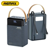  Аккумулятор внешний резервный REMAX RPP-566 Lesu II PD20W+QC22.5W Cabled Fast Charging Power Bank 80000mAh серый 