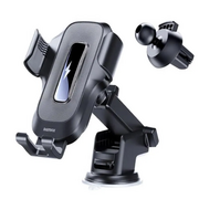 Автомобильный держатель REMAX RM-C31 15W Smart Wireless Charging Electric Car Holder черный 