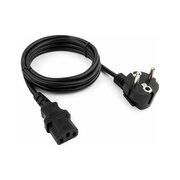  Кабель питания Cablexpert PC-186-VDE Schuko- C13 VDE 10А 1.8м черный 