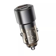  АЗУ BOROFONE BZ20A Smart 83W dual port PD65W+QC3.0 car charger черный 