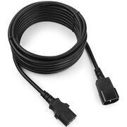  Кабель питания Cablexpert PC-189-1-5M сист.блок-монитор C13-C14 3x1кв.мм 5м черный 