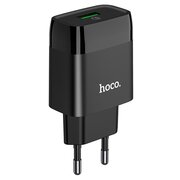  СЗУ HOCO C72Q Gloriou, 1USB, QC3.0 + Type-C (черный) 
