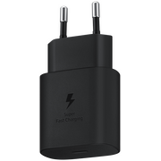  Сетевое зарядное устройство Samsung Adapter EP-TA800NBEGEU 25W Black 