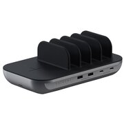  Зарядная док-станция Satechi ST-WCS5PM-EU Dock5 Multi-Device Charging Station with Wireless Charging space gray 