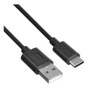  Кабель Buro USB-TC-0.8B2A 0.8м черный 