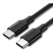  Кабель UGREEN US286 10306 USB-C 2.0 Male To USB-C 2.0 Male 3A Data Cable 2m Black 