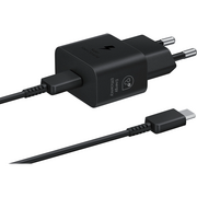  Сетевое зарядное устройство SAMSUNG EP-T2510XBEGEU 25W + кабель черный 