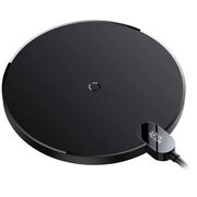  Беспроводное ЗУ Baseus CCED000001 Digital LED Display Gen 2 Wireless Charger 15W Black 