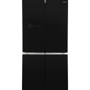  Холодильник Hitachi R-WB820VUC2 GBK черный стекло 