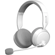  Наушники с микрофоном A4Tech BH230 белый/серый 