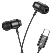  Наушники HOCO M122 Power metal universal digital earphones with microphone Type-C черный 
