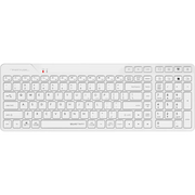 Клавиатура A4Tech Fstyler FBK27C AS белый USB беспроводная BT/Radio slim Multimedia 