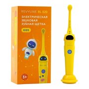  Электрическая зубная щетка REVYLINE RL 020 3шт насадки, оранжевый (5384) 