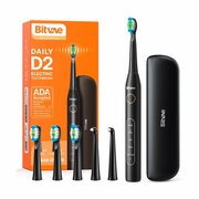  Электрическая зубная щетка Bitvae R2 Rotary E-Toothbrush (R2 Black) черная 