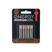  Батарейка алкалиновая Energy Ultra LR03/4B (АAА) 