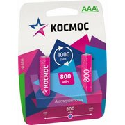 Аккумулятор Космос KOCR03NIMH(800MAH) 