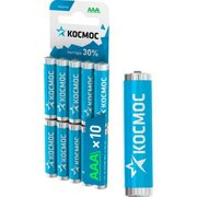  Батарея Космос KOCLR0310BL AAA (LR03/24А), 1.5V, 10шт. 