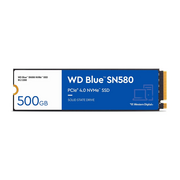  SSD Western Digital Blue SN580 WDS500G3B0E M.2 2280 500GB PCIe Gen4x4 with NVMe, 3D TLC Nand 