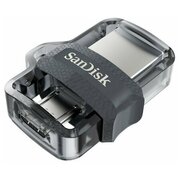  USB-флешка SanDisk Ultra SDDD2-064G-G46 Android Dual Drive OTG, USB 3.0, Black 