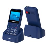  Мобильный телефон MAXVI B231ds Blue 