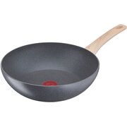 Сковорода ВОК Tefal Natural Force G2661972, без крышки, серый 