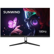  Монитор SunWind SM-25FI401 (SM25SG01) 24.5", черный 