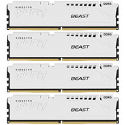  ОЗУ Kingston Fury Beast KF560C40BWK4-64 DDR5 - 4x 16ГБ 6000МГц, DIMM, White, Ret 