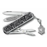 Складной нож Victorinox Classic Brilliant Crystal 0.6221.35, функций 5, 58мм, черный/серебристый, коробка подарочная 