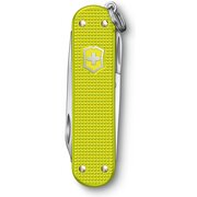  Складной нож Victorinox Alox Classic 0.6221.l23, функций 5, 58мм, желтый, коробка подарочная 