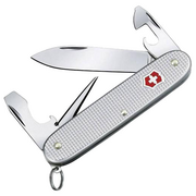  Складной нож Victorinox Pioneer Alox 0.8201.26, функций 8, 93мм, серебристый, коробка картонная 