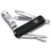  Складной нож Victorinox Nail Clip 580 0.6463.3, функций 8, 65мм, черный 