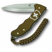  Складной нож Victorinox Evoke Alox LE 2024 0.9415.L24, функций 5, 136мм, коричневый, коробка подарочная 