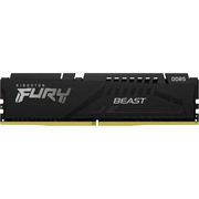 ОЗУ Kingston Fury Beast Black XMP CL30 (KF560C30BB-8) DDR 5 DIMM 8Gb PC48000, 6000Mhz, (retail) 