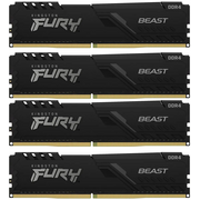  ОЗУ Kingston Fury Beast Black KF426C16BBK4/64 DDR4 - 4x 16ГБ 2666МГц, DIMM, Ret 