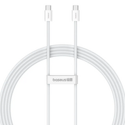  Дата-кабель Baseus P10365200211-03 Superior Series 2 Fast Charging Data Cable Type-C to Type-C 100W 1m Moon White 