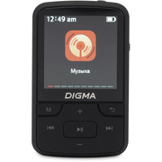  MP3 плеер Digma Z5BT flash 16ГБ черный 