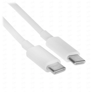  Кабель Xiaomi (Mi) KLC-5499 Type-C/Type-C Cuktech/ZMI 100см 100 Вт 5A PD Материал оплетки TPE белый 