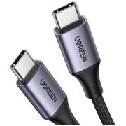  Кабель UGREEN US535 90440 USB-C to USB-C 240WPD Fast Charging Cable 2m Space Gray 
