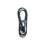  Кабель для iPhone PERFEO I4318 USB-8 PIN Lightning силикон, черный, 1м 