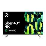  Телевизор Sber SDX 43F4014 серебро 