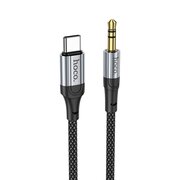  Аудио-адаптер HOCO UPA26 Fresh digital audio conversion cable Type-C черный 