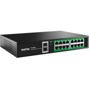  Коммутатор неуправляемый PoE+ Netis P116GC 