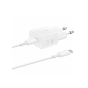  Сетевое зарядное устройство SAMSUNG EP-T2510XWEGEU 25W + кабель белый 